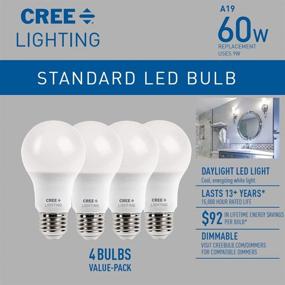 img 2 attached to Cree Lighting Equivalent Dimmable Daylight: Illuminate your space with efficient and adjustable lighting