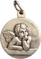 saint guardian angel silver medal logo