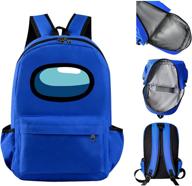 🎒 17 inch laptop travel backpack for women and men - blue bookbag for boys logo