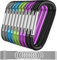 michael josh carabeeners carabiners multi color logo