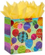 papyrus patterned birthday balloon buttercup logo