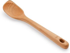 img 1 attached to Improved SEO: OXO Good 🔍 Grips Corner Spoon with Wooden Handle