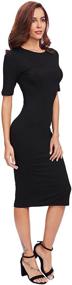 img 1 attached to SheIn Women's Sleeveless Elegant Sheath Dress - Perfect Attire for Suiting & Blazers