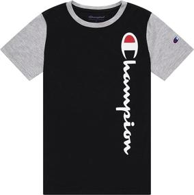 img 2 attached to 👕 Одежда для мальчиков и активных: Чемпион Рукав модный марль вертикальный - Победный выбор!