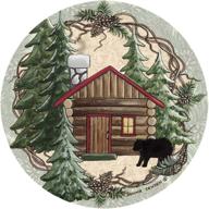 🏡 rustic cabin thirstystone stoneware coaster логотип