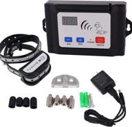 wireless dog fence system - electric fence for dogs, safest underground containment with large radius coverage - cat wire training aids. train 1-5 pets, covers up to 22.23 acres with 5 level waterproof shock collar логотип