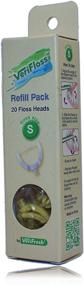 img 4 attached to 🦷 VeriFlosser - Small Size Refill - Swivel Head Flosser Replacement Pack by VeriFresh with 20 Floss Heads