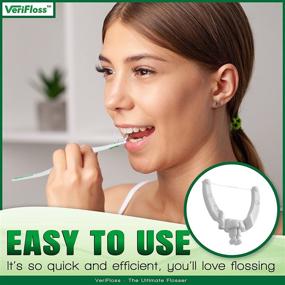 img 2 attached to 🦷 VeriFlosser - Small Size Refill - Swivel Head Flosser Replacement Pack by VeriFresh with 20 Floss Heads