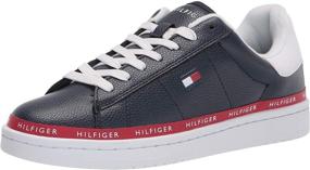 img 4 attached to Tommy Hilfiger Lewin Sneaker Black Men's Shoes for Fashion Sneakers
