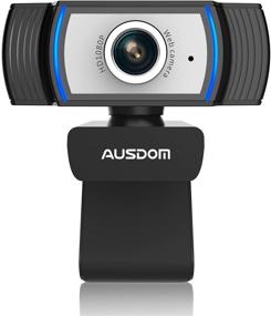 img 4 attached to Enhance Your Online Communication with AUSDOM AW33 1080P Webcam: Full HD Web Cam with Superior Noise Reduction Microphone for Zoom, Video Conferences, YouTube, Skype, and Streaming