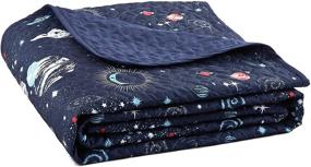 img 3 attached to Universe Toddler Quilted Bedspread Coverlet