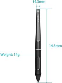 img 3 attached to 🖊️ HUION PW507 Battery-Free Stylus for Kamvas PRO 12, PRO 13, Pro 16, 16, and 20 Graphics Drawing Monitors