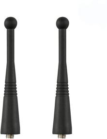 img 2 attached to Long-Range UHF Stubby Antenna for Motorola Walkie Talkie (Pack of 2)