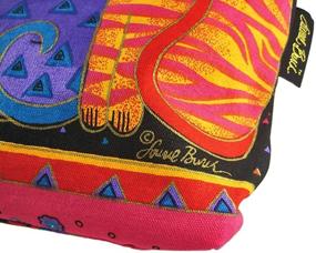 img 1 attached to Exquisite Laurel Burch `Tres Gatos` Medium Tote Bag: A Whimsical Delight for Cat Lovers!