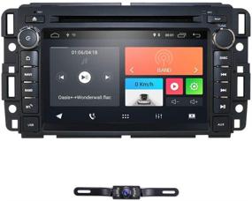 img 4 attached to 🚗 Upgrade Your Ride: Android 10 Car Stereo DVD Player for Chevy Silverado 1500 & Sierra 2010-2012 – 7" Touchscreen, Quad Core, Bluetooth, Navigation & Backup Camera!
