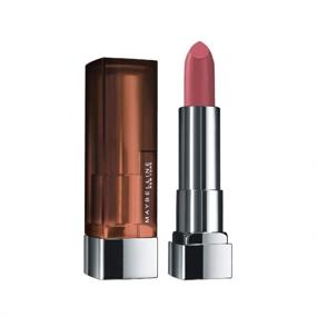 img 4 attached to Maybelline Color Sensational Hydrating Matte Lipstick - Nude, Pink, 💄 Red, Plum Lip Color - Touch Of Spice- 0.15oz (Packaging May Vary)