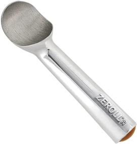 img 3 attached to Zeroll 1020 Original Ice Cream Scoop - Innovative Liquid Filled Handle, Efficient Heat Conductivity, User-Friendly One Piece Aluminum Design, Quick Release - 40 Scoops per Use, 2-Ounce Capacity, Silver