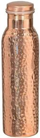 img 2 attached to AUNERCART Large Pure Copper Water Bottle 32 oz – Leak Proof Vessel for Sport, Fitness, Yoga, Gym – Sports Pitcher