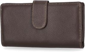 img 4 attached to Mundi Suburban Checkbook Wallet Frame Women's Handbags & Wallets for Wallets