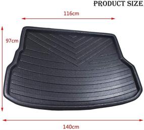 img 1 attached to ZYHW Black Cargo Liners Protector