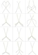 💎 vegolita 12-piece gold tone body chains for women – beach bikini waist belly chain jewelry necklace logo