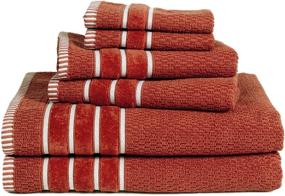 img 3 attached to Combed Cotton Towels Washcloths Lavish Bath