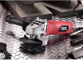 img 1 attached to Powerful SKIL 9295 01 2 Inch Angle Grinder: Precision Cutting and Grinding at Your Fingertips