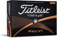 🏌️ high-performance titleist pro v1 prior generation golf balls: premium quality in every dozen logo