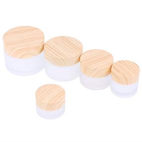 img 4 attached to 🌲 AKOAK Reusable Portable Wood Grain Frosting