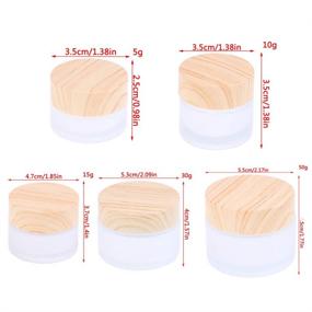 img 3 attached to 🌲 AKOAK Reusable Portable Wood Grain Frosting