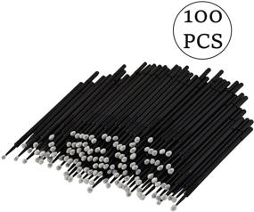 img 2 attached to FixAuto - Lint Free Touch Up Paint Brushes for Small Repairs, 100 pcs Disposable Fine Micro Applicator for Automotive/Appliance Car Paint Chip Repair and Detailing
