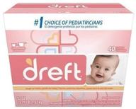 👶 dreft baby original scent powder laundry detergent, pampers recommended, 40 loads, 53 oz (1) logo