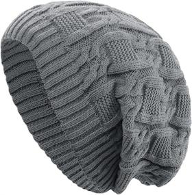 img 4 attached to Oryer Womens Winter Slouchy Beanie Outdoor Recreation and Outdoor Clothing