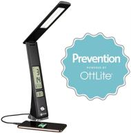 💡 ottlite led task adjustable lamp with digital display, 3 color modes, usb charging & the good housekeeping seal - enhanced for seo логотип