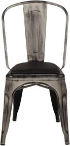 img 3 attached to GIA Armless Wooden Silver 1 Pack Furniture