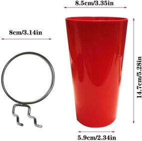 img 2 attached to Efficient Pegboard Rings Accessories Organizer Baskets: Simplify Your Storage Solution