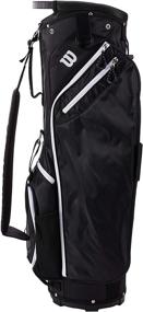 img 2 attached to Wilson Cart Golf Bag Black