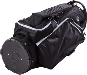 img 1 attached to Wilson Cart Golf Bag Black