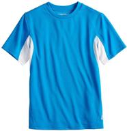 zeroxposur boys youth and toddler downdrift swim shirt - sun protection rashguard top with upf 50+ logo