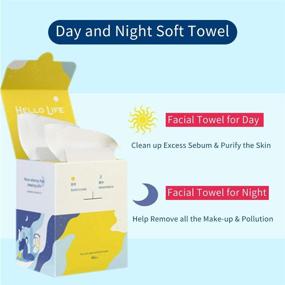 img 3 attached to Extra Thick 100% Cotton Dry Wipe Tissues (2 PACK-160 Count) - Lint-Free & Ideal for Sensitive Skin