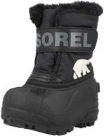 🌨️ детские сапоги sorel snow commander - сохраняют маленькие ножки в тепле и сухости. логотип