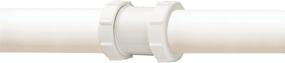 img 2 attached to 🚰 Plumb Pak 46WK Straight Extension Coupling Trap Adapter - Convenient 1-1/4 x 1-1/2-Inch Size, White Keeney Design