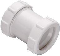 🚰 plumb pak 46wk straight extension coupling trap adapter - convenient 1-1/4 x 1-1/2-inch size, white keeney design логотип