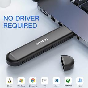 img 2 attached to FIDECO M.2 NVME & SATA SSD Enclosure Adapter: USB C Gen 2 10 Gbps External NVME PCI-E and NGFF Solid State Drive Enclosure (Black)