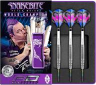 🐉 red dragon peter wright snakebite pl15 tungsten steel darts set with flights, shafts, and checkout card логотип