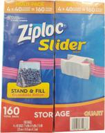 сумка для хранения ziploc slider quart логотип