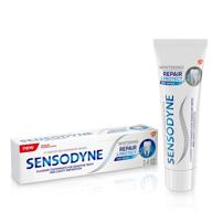 🦷 sensitive teeth whitening toothpaste - sensodyne repair and protect, cavity prevention, 3.4 oz logo