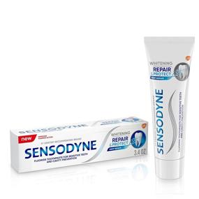 img 4 attached to 🦷 Sensitive Teeth Whitening Toothpaste - Sensodyne Repair and Protect, Cavity Prevention, 3.4 oz