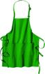 econscious three pocket apron green logo