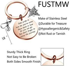 img 2 attached to FUSTMW LPN Keychain - Ideal Graduation Gifts for Licensed Physicians Nurse, LPN Graduation Gifts